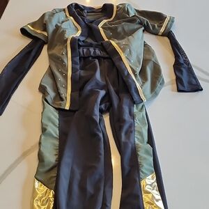 Weissman Green and Gold Kids Dance Costume
